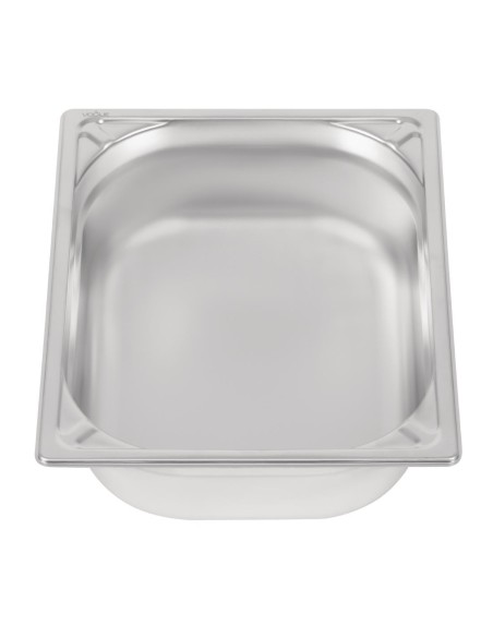 Bac inox Vogue GN 1/2 6,2L - 100mm - Professionnel
