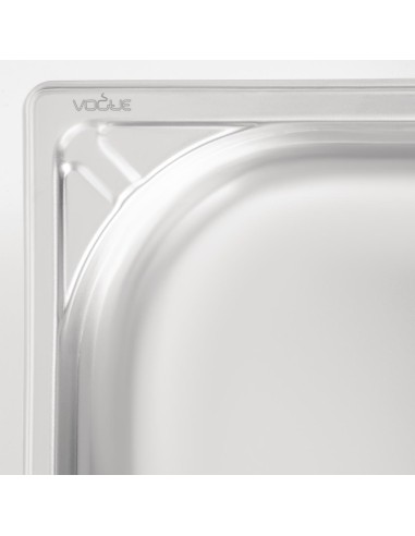 Bac inox 18/10 GN 1/1 Vogue 100mm - 13,5 L