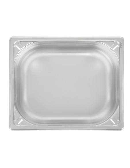 Bac inox Vogue GN 1/2 6,2L - 100mm - Professionnel