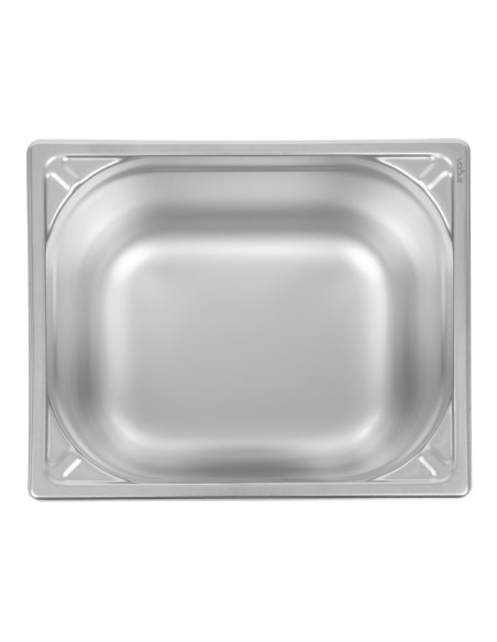 Bac inox Vogue GN 1/2 12L - 200mm - Professionnel