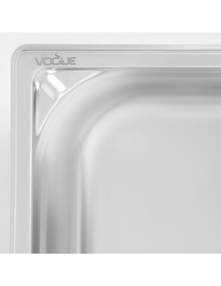 Bac inox 18/10 GN 1/3 Vogue 65mm - 2,5 L