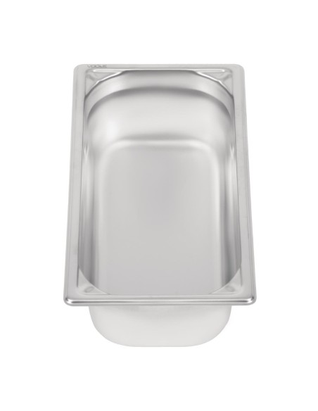 Bac inox 18/10 GN 1/3 Vogue 100mm - 3,7 L