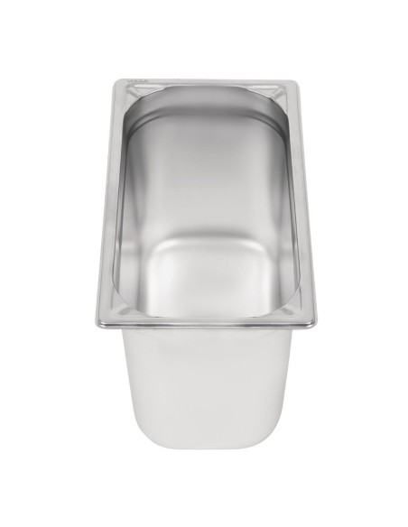 Bac inox Vogue GN 1/3 7,5L - 200mm - Pro