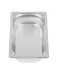 Bac inox 18/10 GN 1/4 Vogue 65mm - 1,7 L 2