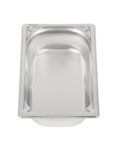 Bac inox 18/10 GN 1/4 Vogue 65mm - 1,7 L