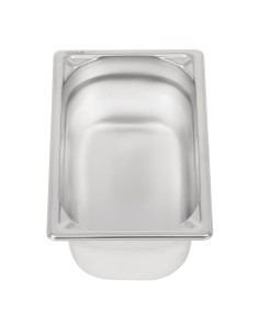 Bac inox Vogue GN 1/4 2,5 L - 100 mm 2