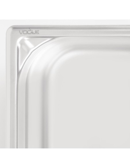 Bac inox 18/10 GN 1/3 Vogue 100mm - 3,7 L
