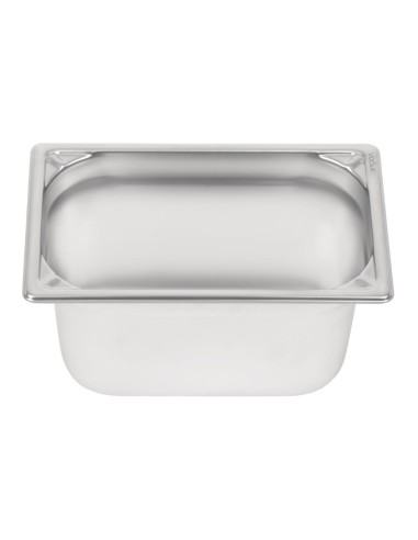 Bac inox Vogue GN 1/4 4L - 150mm, compatible lave-vaisselle