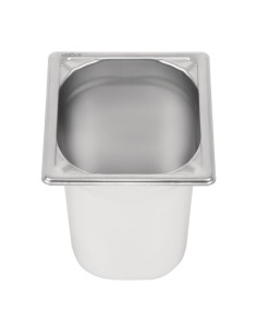 Bac inox 18/10 GN 1/6 Vogue 200 mm - 3 L 2