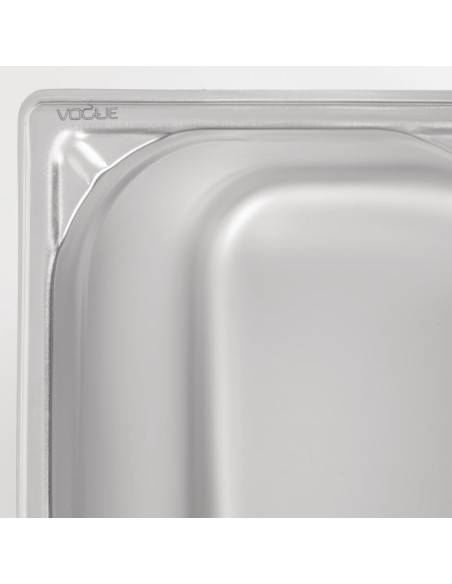 Bac inox Vogue GN 1/3 7,5L - 200mm - Pro