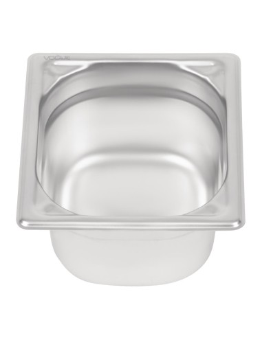 Bac inox Vogue GN 1/6 1,7L - 100mm - professionnel
