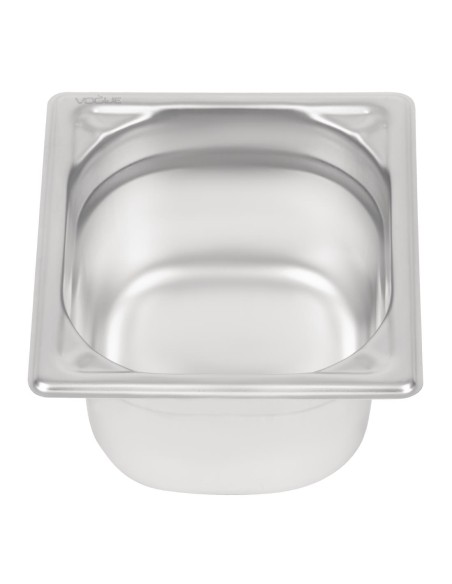 Bac inox Vogue GN 1/6 1,7L - 100mm - professionnel