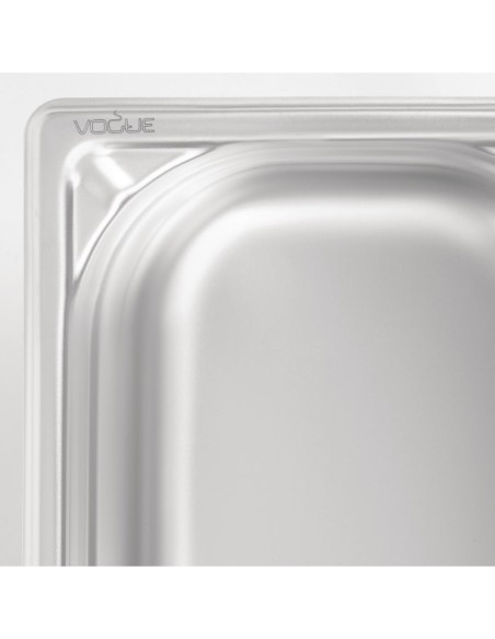 Bac inox Vogue GN 1/4 2,5 L - 100 mm