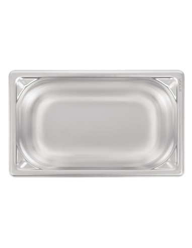 Bac inox Vogue GN 1/4 4L - 150mm, compatible lave-vaisselle