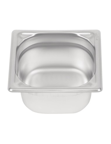 Bac inox Vogue GN 1/6 1,7L - 100mm - professionnel