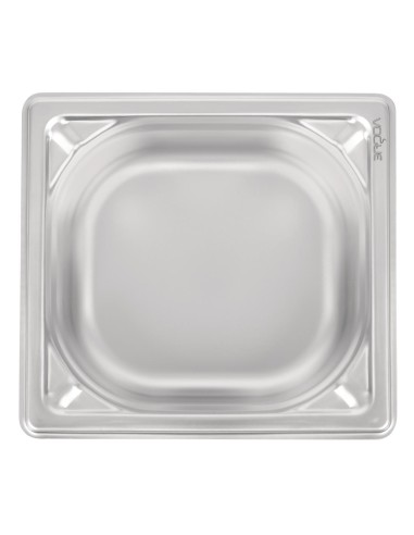 Bac inox Vogue GN 1/6 1L - 65 mm, compatible lave-vaisselle