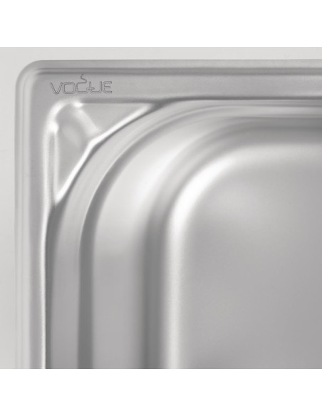 Bac inox Vogue GN 1/6 150mm - 2,2L