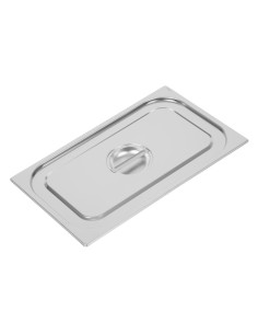 Couvercle inox 18/10 professionnel Vogue GN 1/1