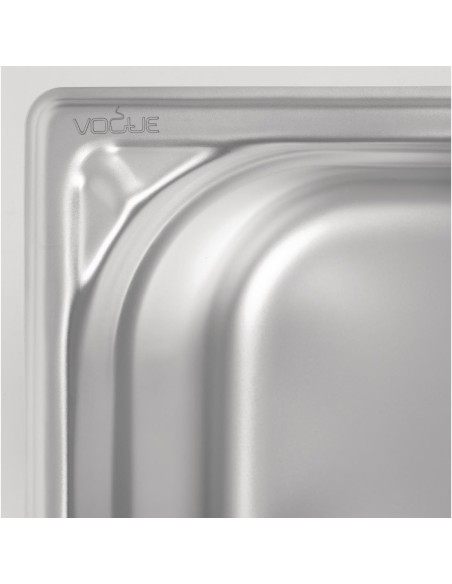 Bac inox Vogue GN 1/6 1,7L - 100mm - professionnel