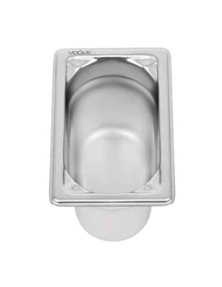 Bac inox GN 1/9 Vogue 0,8 L - professionnel