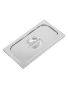 Couvercle inox 18/10 Vogue GN 1/3 - Argent