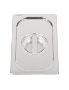 Couvercle inox Vogue GN 1/4 - Poignée, résistant et lavable 2