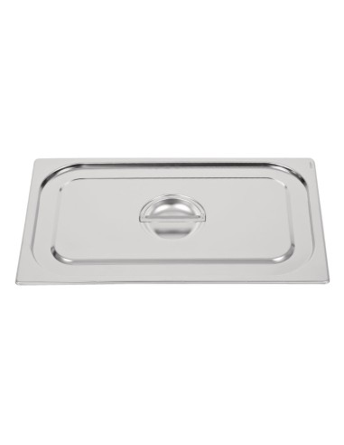 Couvercle inox 18/10 professionnel Vogue GN 1/1