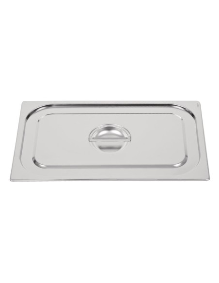 Couvercle inox 18/10 professionnel Vogue GN 1/1