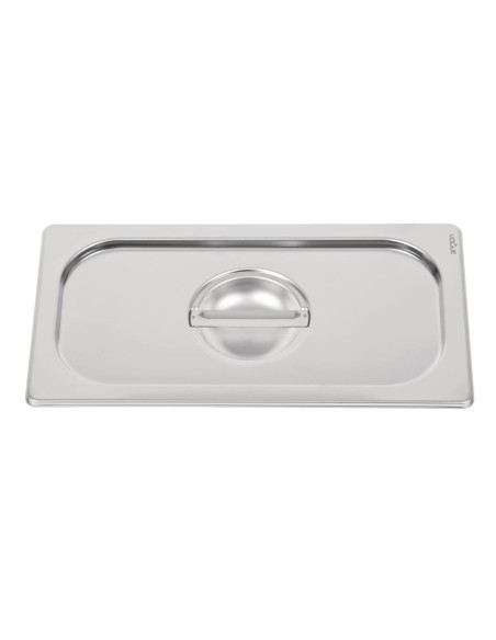 Couvercle inox 18/10 Vogue GN 1/3 - Argent