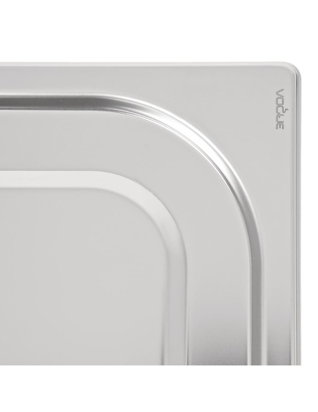 Couvercle inox 18/10 professionnel Vogue GN 1/1