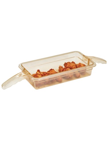 Bac haute temperature Cambro GN 1/3 65mm - Poignee double