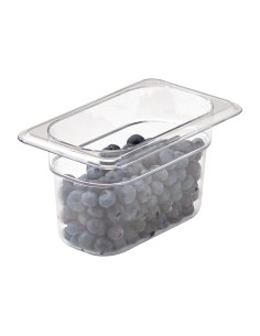 Bac Camview Cambro GN 1/9 100mm - Transparent sans BPA