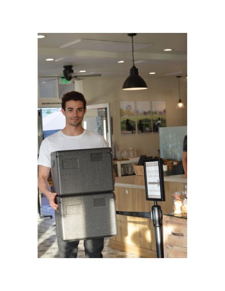 Conteneur EPP Cambro GN 1/2 22,3 L - Transport alimentaire