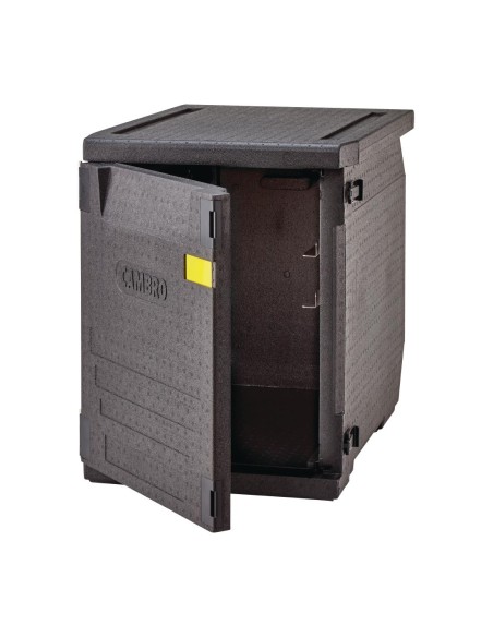 Conteneur EPP Cambro 155 L à chargement frontal - Noir