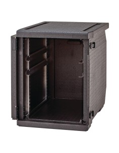 Conteneur EPP Cambro 155 L à chargement frontal - Noir 2
