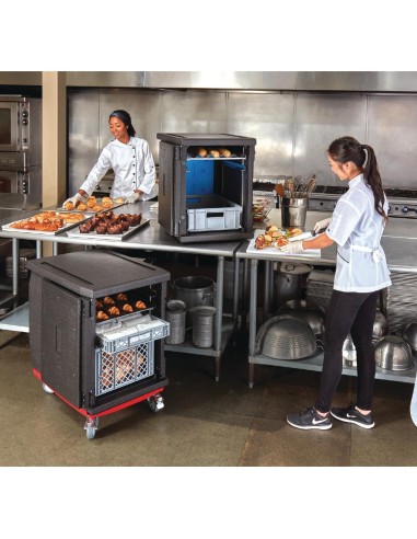 Conteneur EPP Cambro 155 L à chargement frontal - Noir