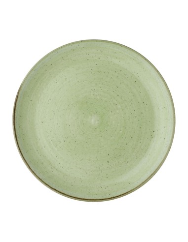 Assiettes Churchill Stonecast Sage Green 288 mm - Lot de 12