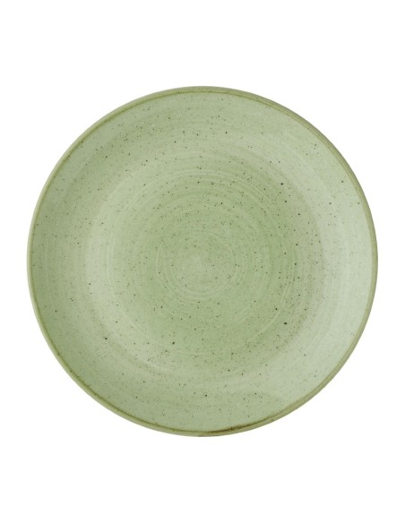 Assiettes Churchill Stonecast Sage Green 260mm - Lot de 12