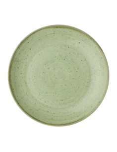Assiettes Churchill Stonecast Vert 165mm - Lot de 12