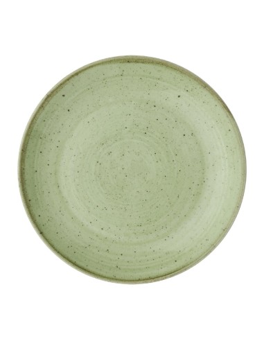 Assiettes Churchill Stonecast Vert 165mm - Lot de 12