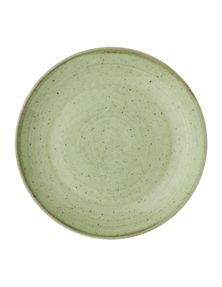 Assiettes Churchill Stonecast Vert 165mm - Lot de 12