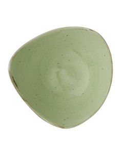 Bols triangulaires Churchill Stonecast Vert Sage 185 mm - Lot de 12