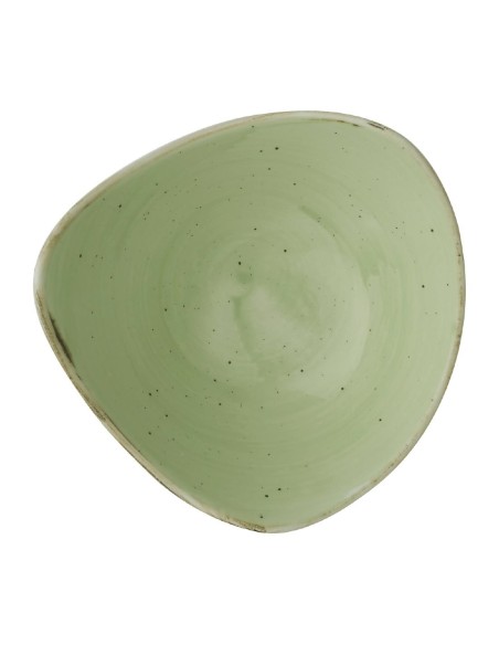 Bols triangulaires Churchill Stonecast Vert Sage 185 mm - Lot de 12