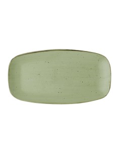 Assiettes Churchill Stonecast Sage Green 355mm - Lot de 6