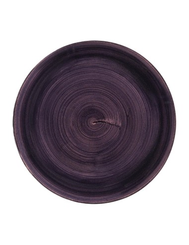 Assiettes Churchill Stonecast Patina Purple 260mm - Lot de 12