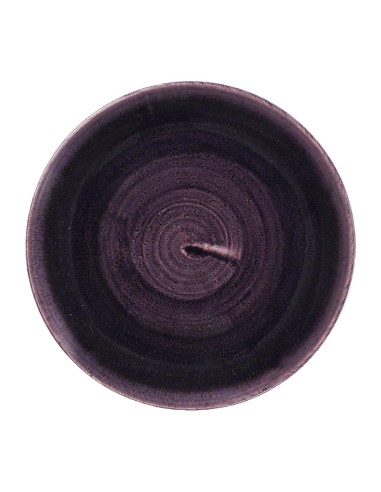 Assiettes Churchill Stonecast Patina Violet 165 mm - Lot de 12