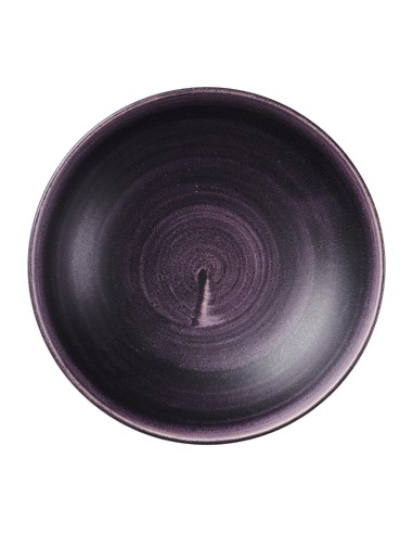 Assiettes Churchill Stonecast Patina Purple 182mm - Lot de 12