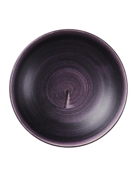 Assiettes Churchill Stonecast Patina Purple 182mm - Lot de 12
