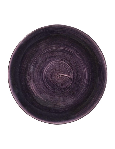 Assiettes Churchill Stonecast Purple 288mm - Lot de 12