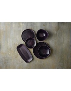 Assiettes Churchill Stonecast Patina Purple 260mm - Lot de 12 2